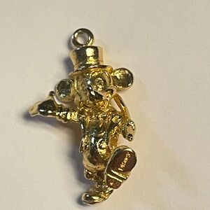 22kt Gold Plated Micky Mouse Disney Very Heavy